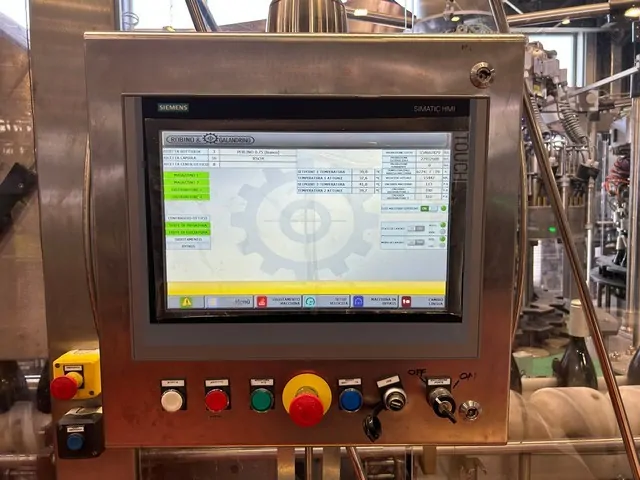 Capsulatrice Robino&Galandrino single stage 2z 16 t – eolo 3/72 optical dc